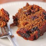 Spiced Beer Cake with Cherries and Pecans