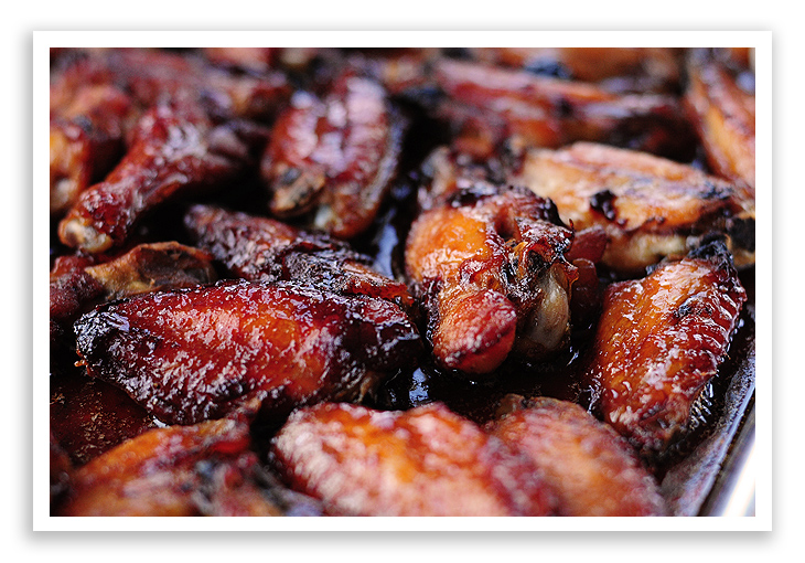 Super Bowl Appetizer Roasted Chicken Wings