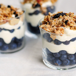 Lemon Cream Granola Parfaits
