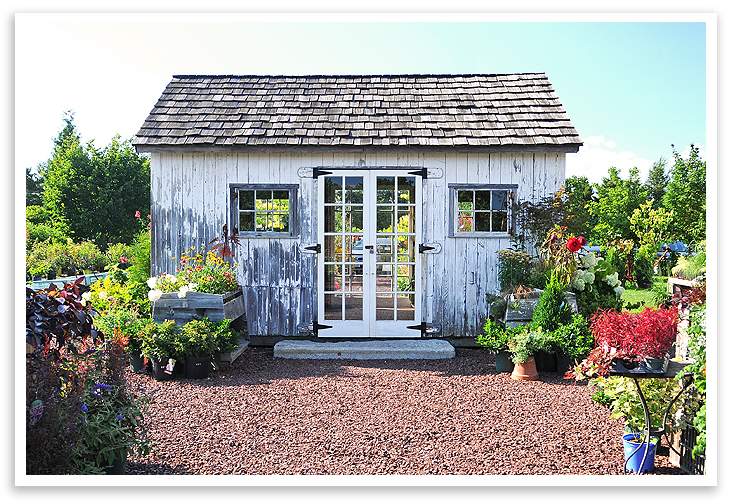 Recycled Garden Shed