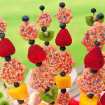 Fruity Rice Krispies Kebabs