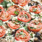 Mushroom and White Bean Tart (and a giveaway!)