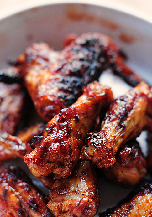 Sweet and Spicy Grilled Chicken Wings