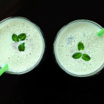 Mint Chocolate Chip Milkshake