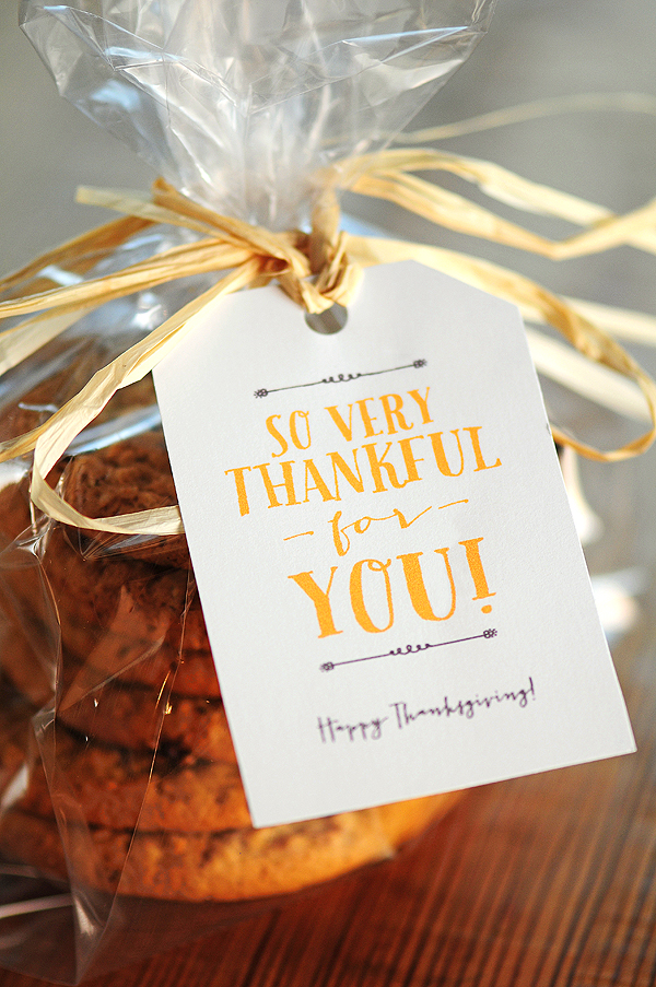 Free Thanksgiving Gift Tags & Note Card Printables