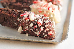 Chocolate Peppermint Biscotti