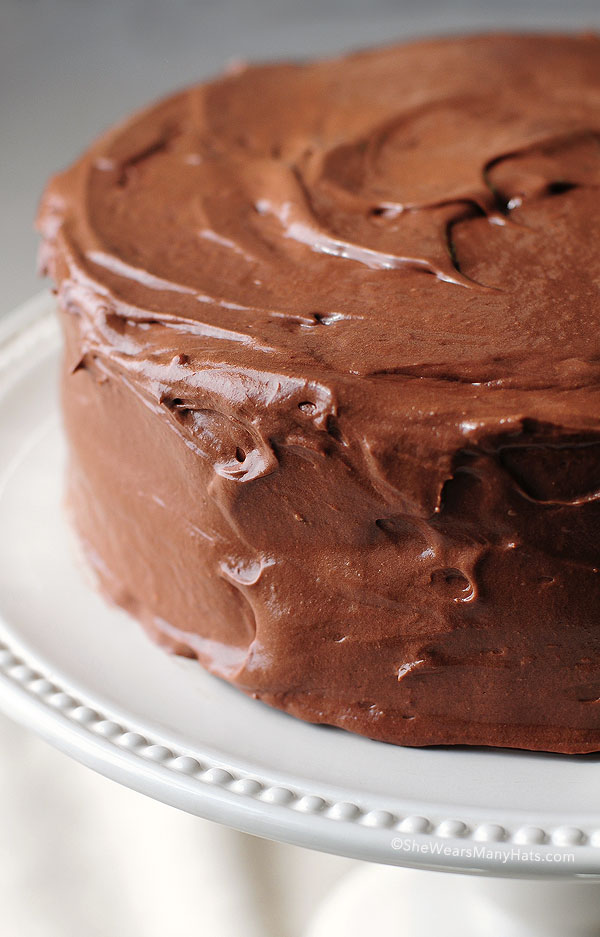 Malted Buttercream Chocolate Frosting Recipe She Wears Many Hats