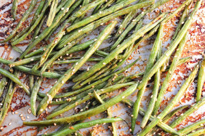 Coconut Milk Roasted Green Beans Recipe
