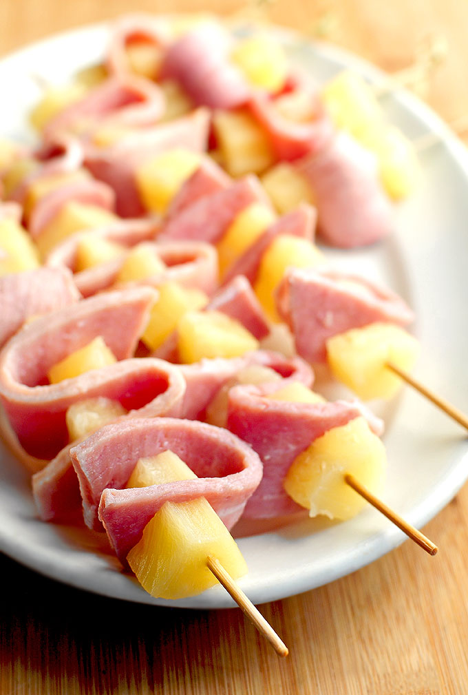Grilled Pineapple Ham Kabobs Recipe | She Wears Many Hats