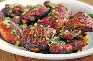Southwestern Grilled Chicken Recipe with Lime Butter