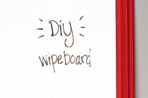DIY Dry Erase Board or Wipe Board