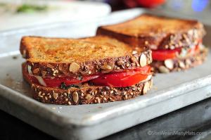 Tomato Basil Sandwich