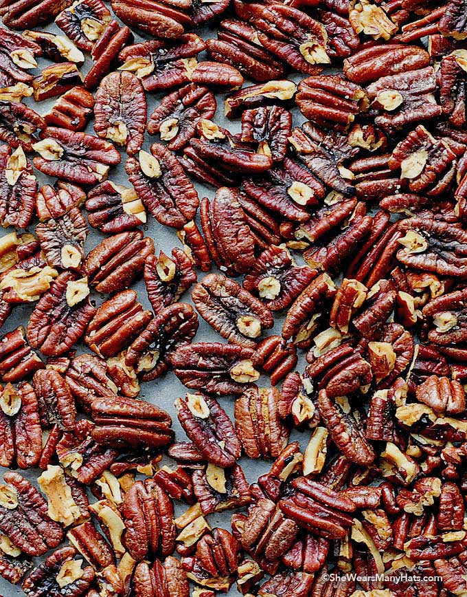 Easy Roasted Pecans Recipe She Wears Many Hats