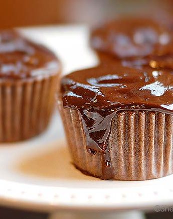 chocolate ganache cupcakes