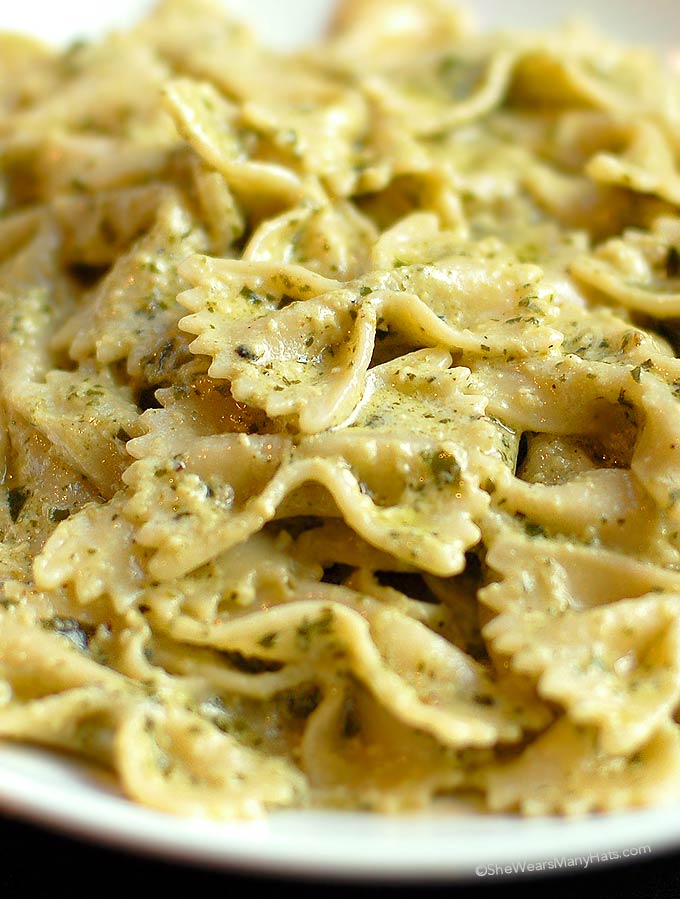 Creamy Pesto Pasta Recipe