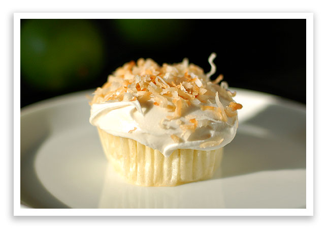 Key Lime Cupcakes With Coconut Buttercream