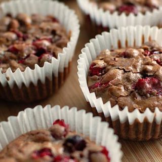 These Cranberry Pistachio Chocolate Muffins are so perfect for a snack or breakfast treat for any time of the year.