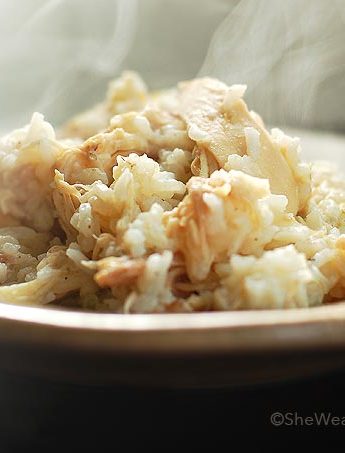 Chicken and Rice Recipe | shewearsmanyhats.com