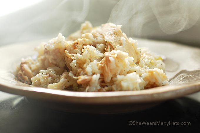 Chicken and Rice Recipe | shewearsmanyhats.com