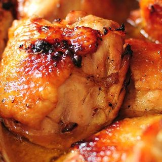 Honey Soy Baked Chicken Thighs Recipe