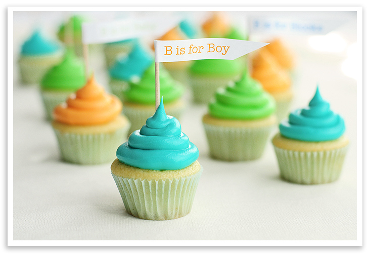 Baby Shower Cupcakes