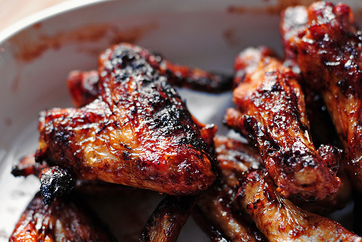 Sweet and Spicy Grilled Chicken Wings Recipe