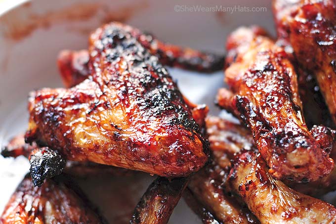 Sweet And Spicy Grilled Chicken Wings,Fall Flowers