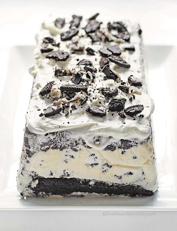 Cookies and Cream Ice Cream Cake