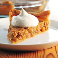 Brown Sugar Rum Raisin Pie