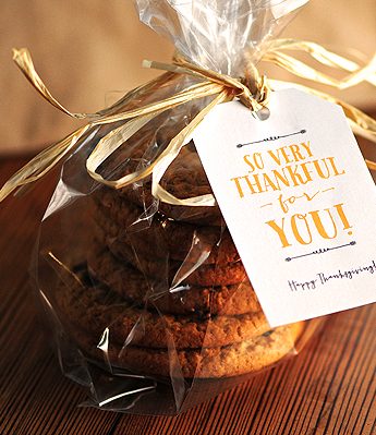 Free Thanksgiving Gift Tags & Note Card Printables