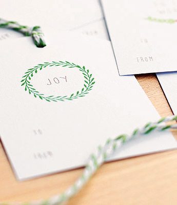 Nice and Simple Free Christmas Gift Tags from SheWearsManyHats.com