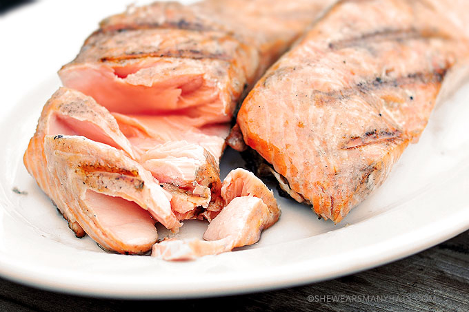 Perfect Grilled Salmon Recipe - She Wears Many Hats