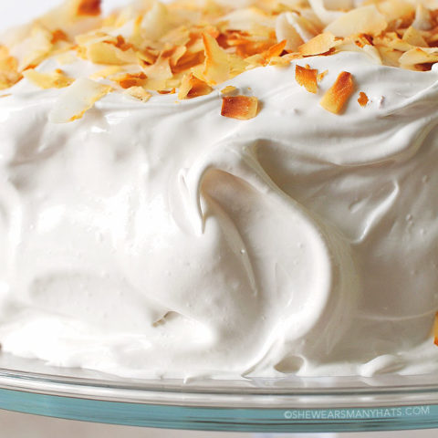 Top View,Homemade Pineapple Cake . Stock Image - Image of breakfast, white:  48182889