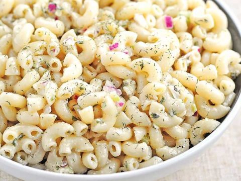 Classic Macaroni Salad Recipe She Wears Many Hats