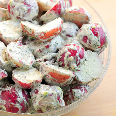 Easy Red Potato Salad Recipe