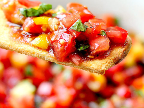 Easy Bruschetta Recipe