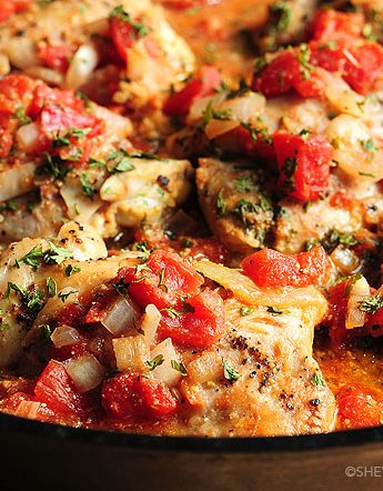 Tomato Braised Chicken Recipe