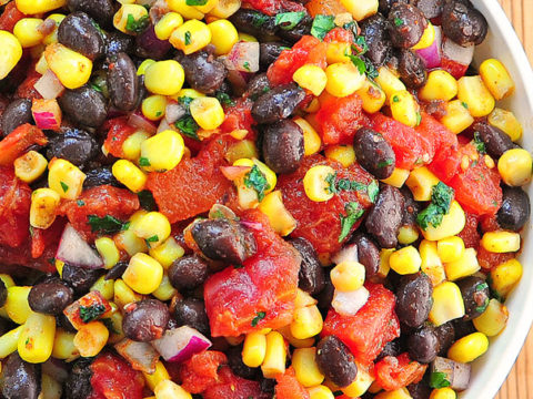 Black Bean And Corn Salsa Recipe She Wears Many Hats