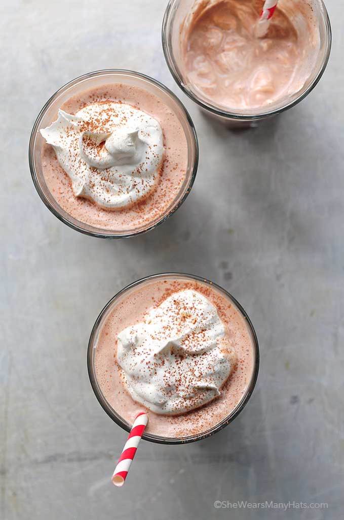 Peanut Butter Chocolate Milkshake Recipe She Wears Many Hats