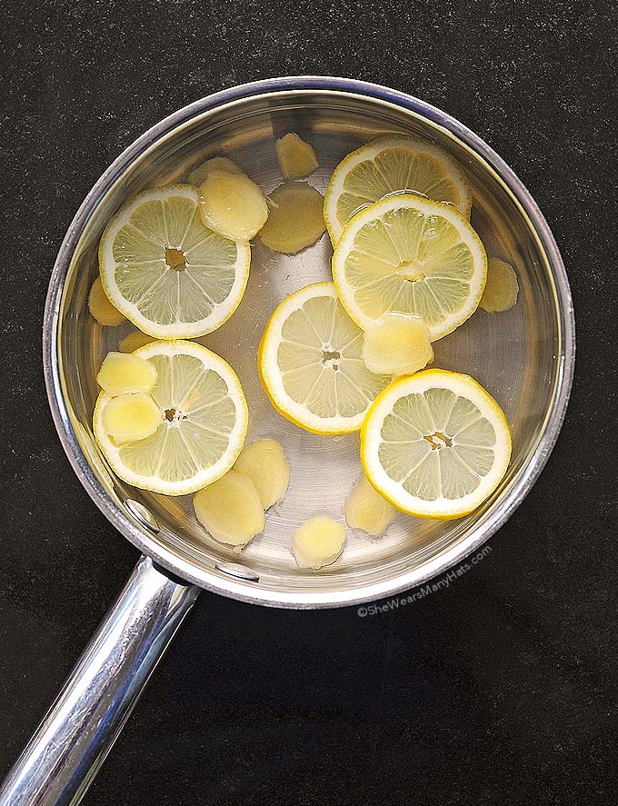 Lemon Ginger Tea Recipe She Wears Many Hats