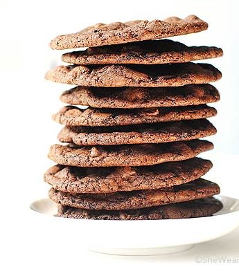 Double Dark Chocolate Cookies Recipe