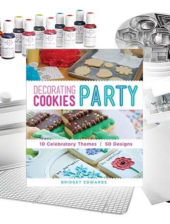 decorating cookies party book