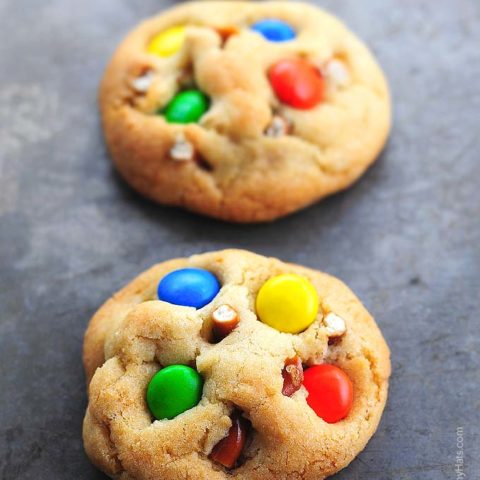 Pretzel M&M Cookies Recipe