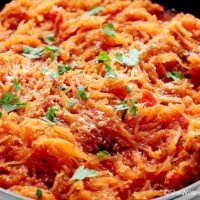 Marinara Spaghetti Squash Recipe