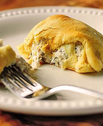 Easy Turkey Pockets are a great way to use that leftover turkey.