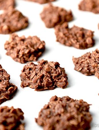 These easy Chocolate Coconut Oatmeal No Bake Cookies remind me of a Mounds bar in cookies form with some healthy oatmeal added in for good measure and a bit more texture too!