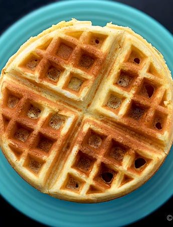 Beer Cornbread Waffles