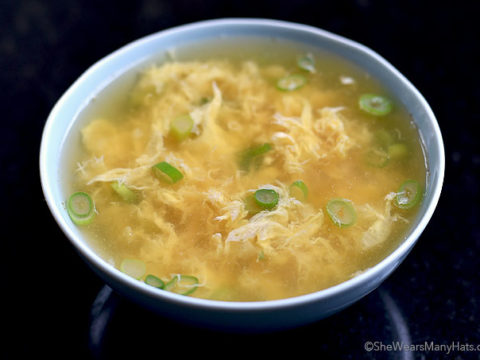 Egg Drop Soup Recipe She Wears Many Hats