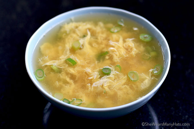 Egg Drop Soup Recipe  She Wears Many Hats