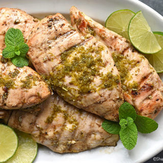 Mint Lime Grilled Chicken Breasts Recipe-image